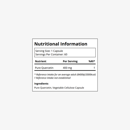 Pure Quercetin