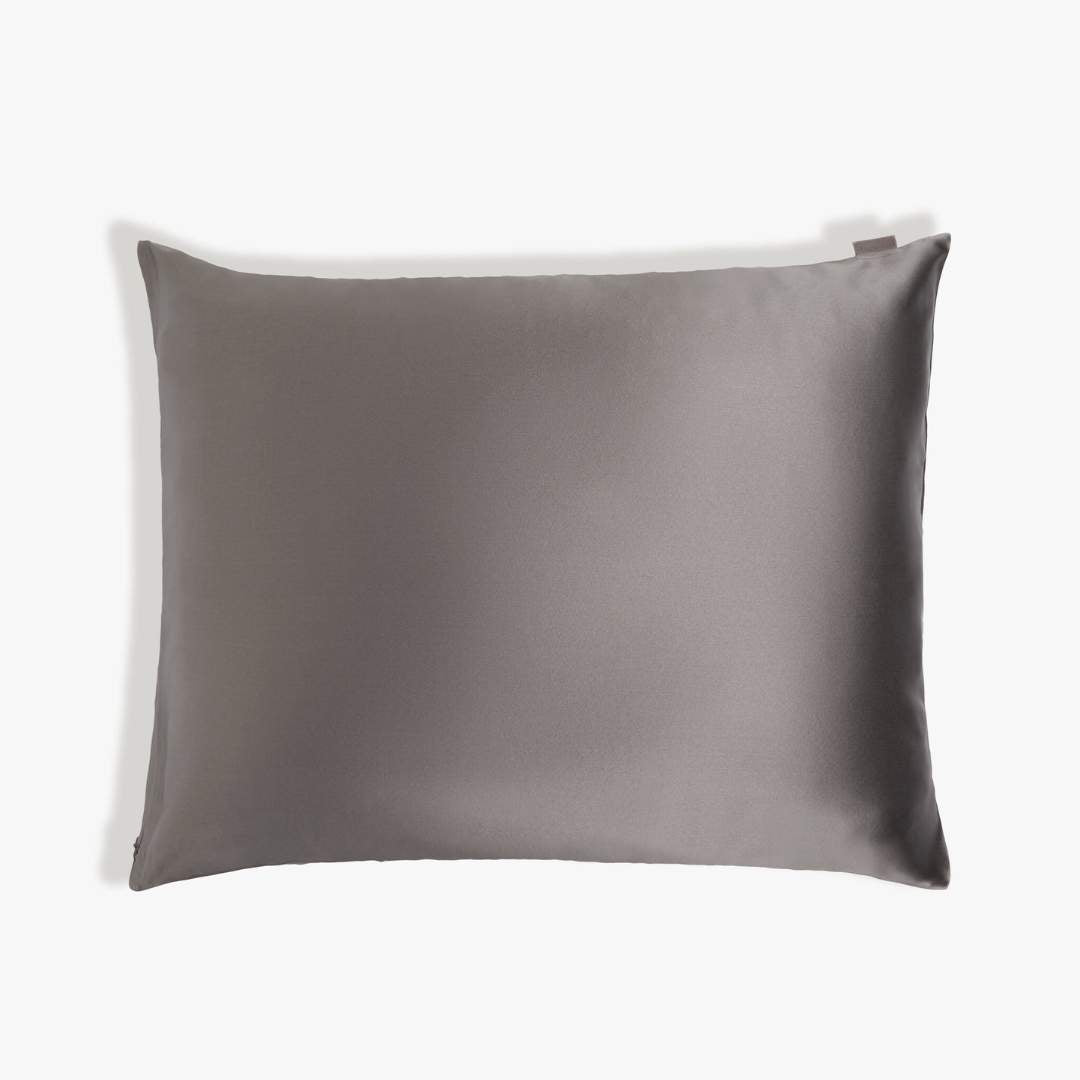 Biohack World Silk Pillow Case Grey