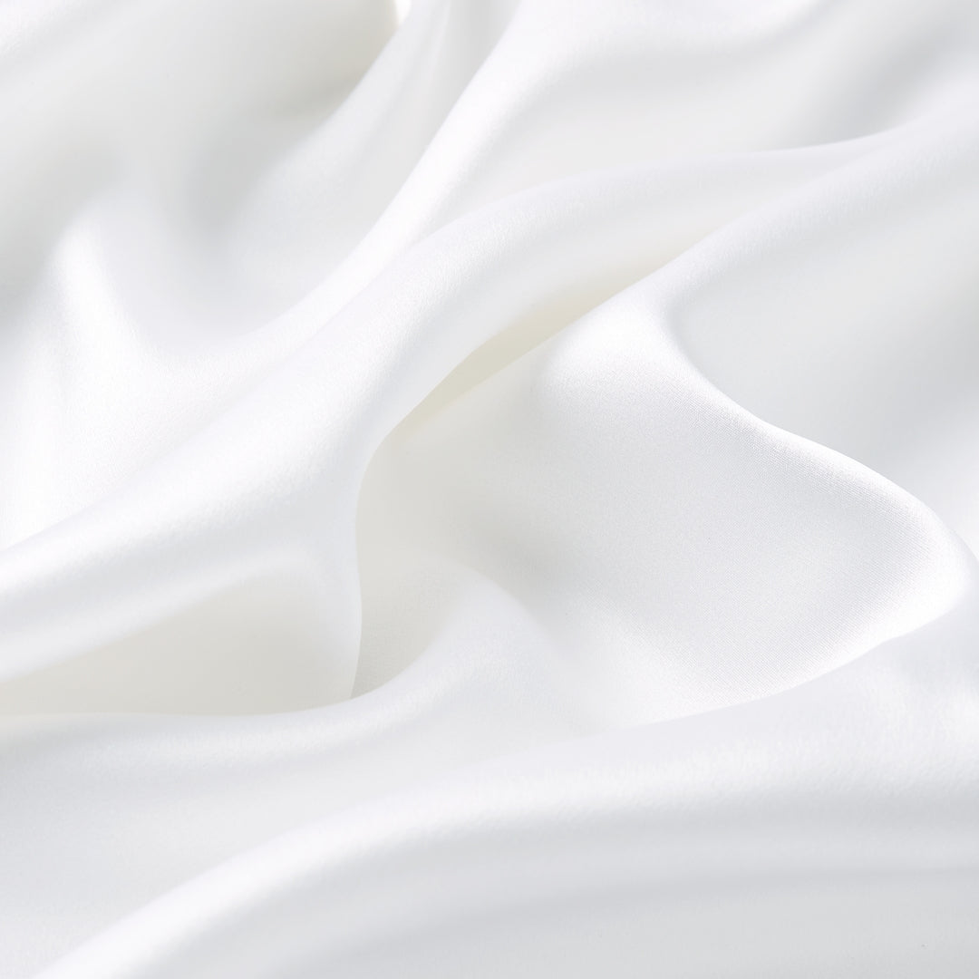 Premium White Silk Fabric