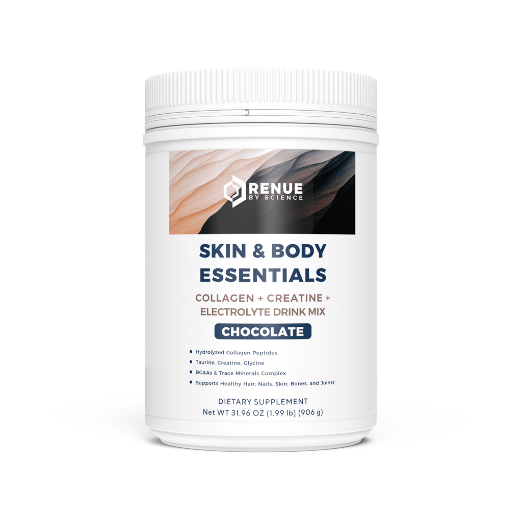 Skin & Body Essentials - Grass-Fed Collagen + Creatine + BCAAs + Electrolyte Drink Mix