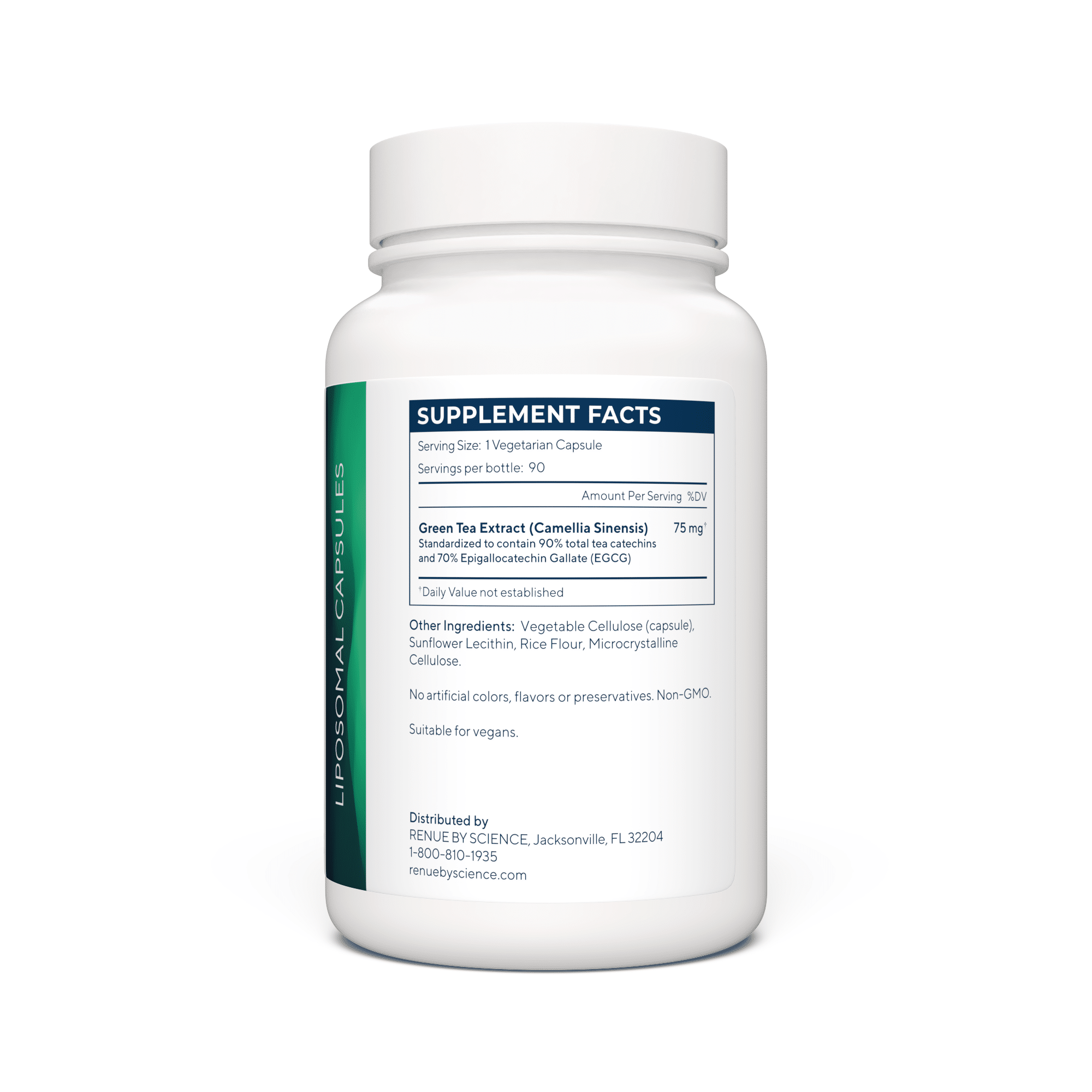 Green Tea Extract (Liposomal) 90 Ct.