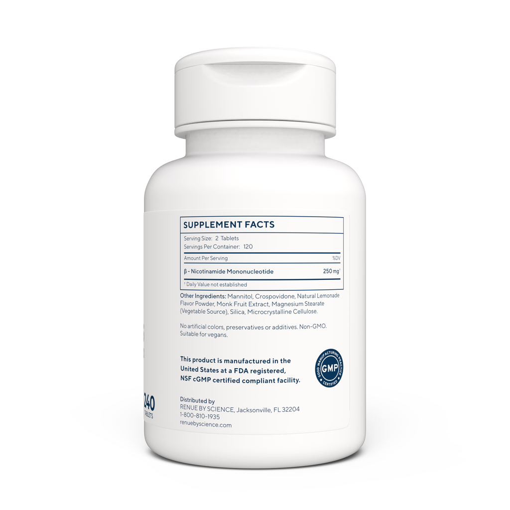 NMNs (Fast Dissolve Sublingual Tabs) 125 mg