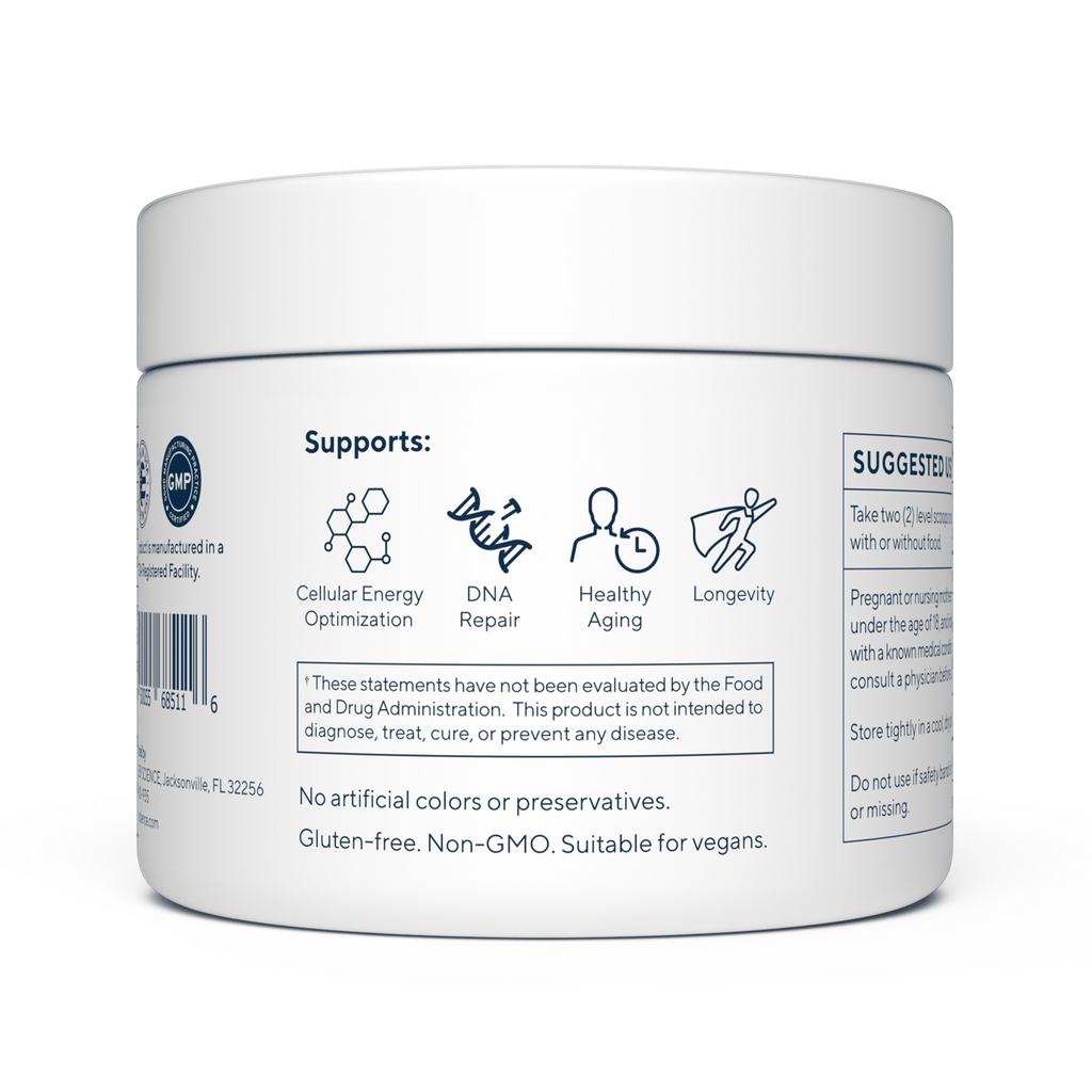 NR (Nicotinamide Riboside) Powder 1,000 mg - Smooth Taste Blend