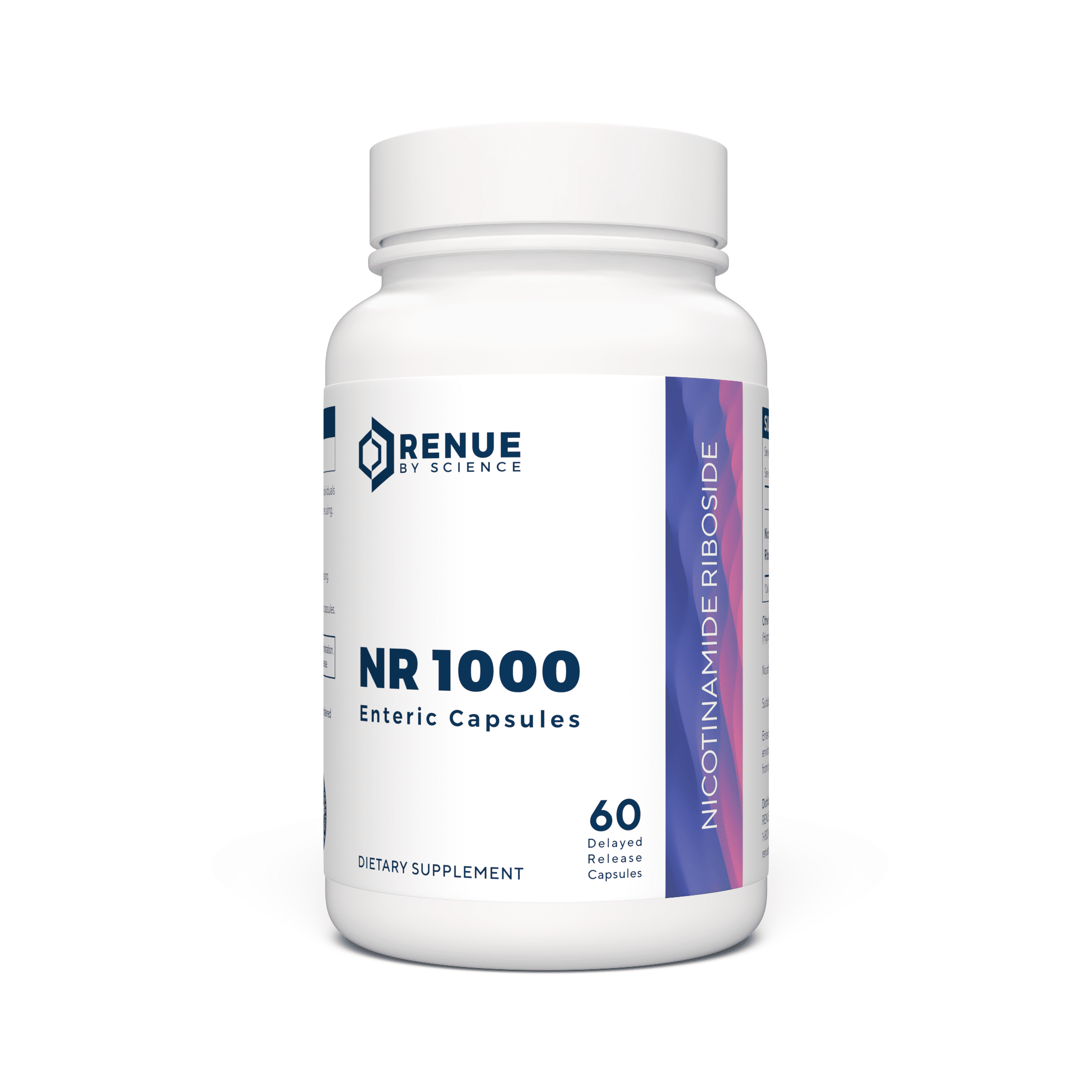 Nicotinamide Riboside (NR) 1000 mg — Enteric Coated 60 ct