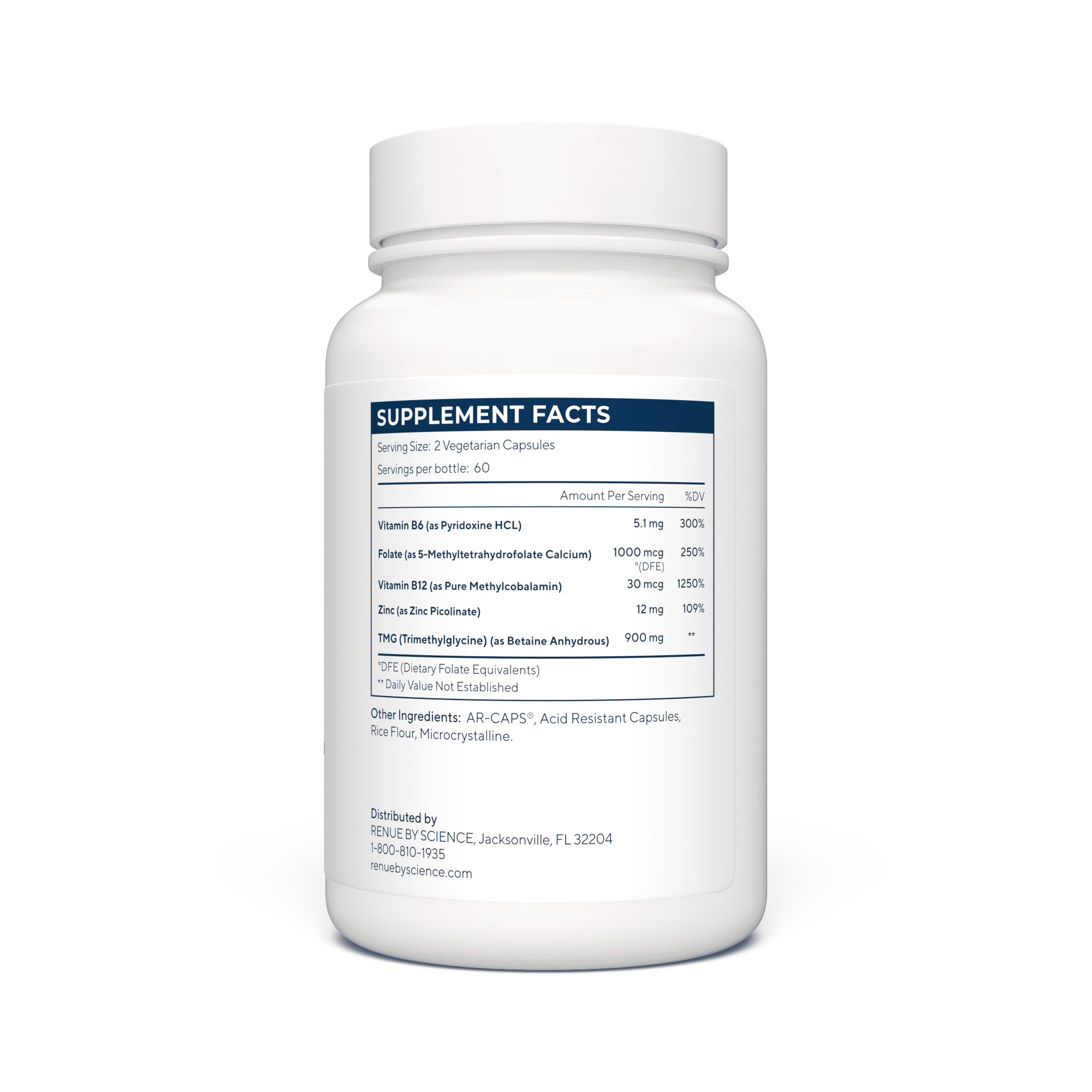 TMG Methylation Essentials, 120 Ct.