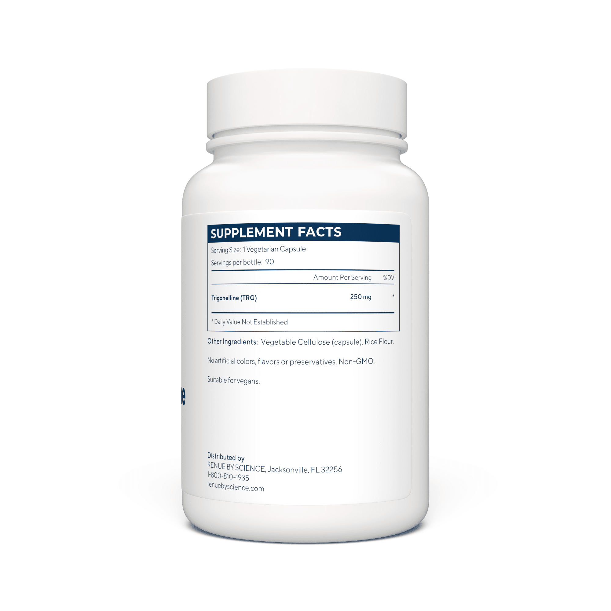 Trigonelline (NAD+ Precursor) - Methylated Niacin 250 mg 90 Ct.