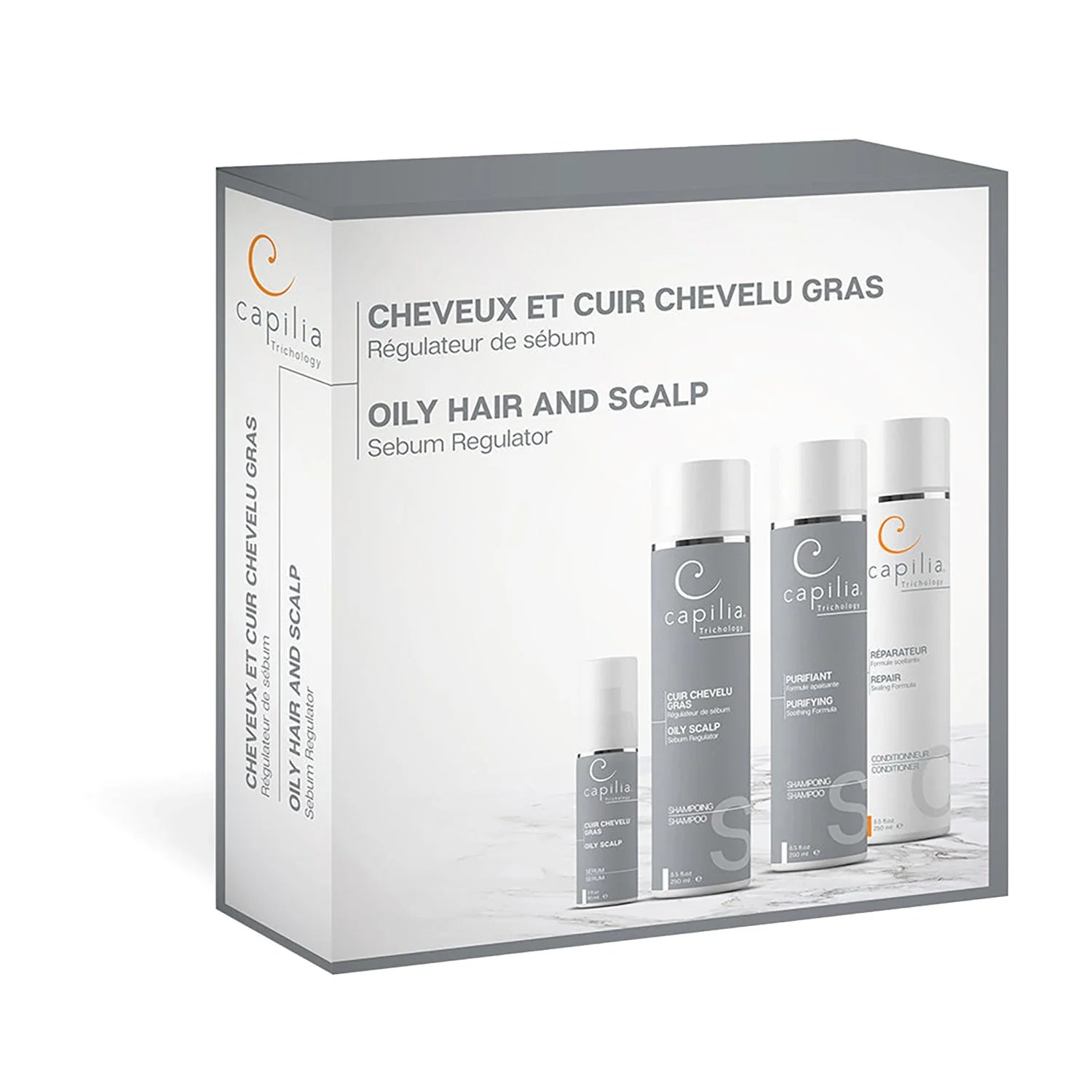 Capilia Oily Hair and Scalp Kit